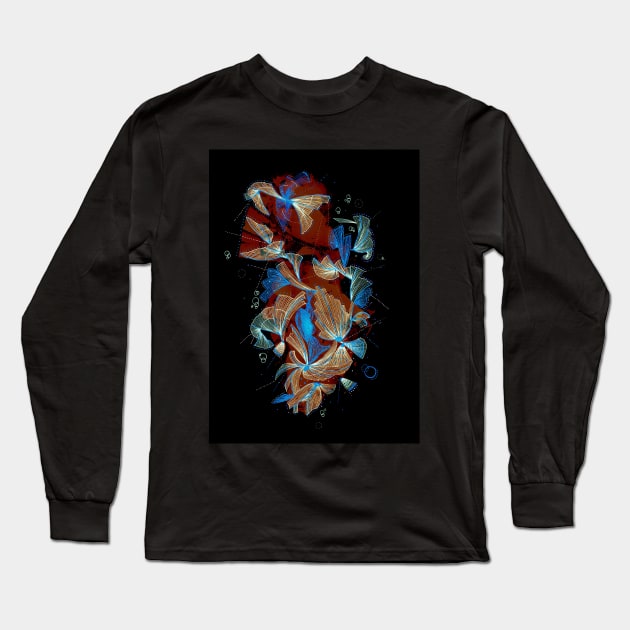 BROWN EFFECT Long Sleeve T-Shirt by MAYRAREINART